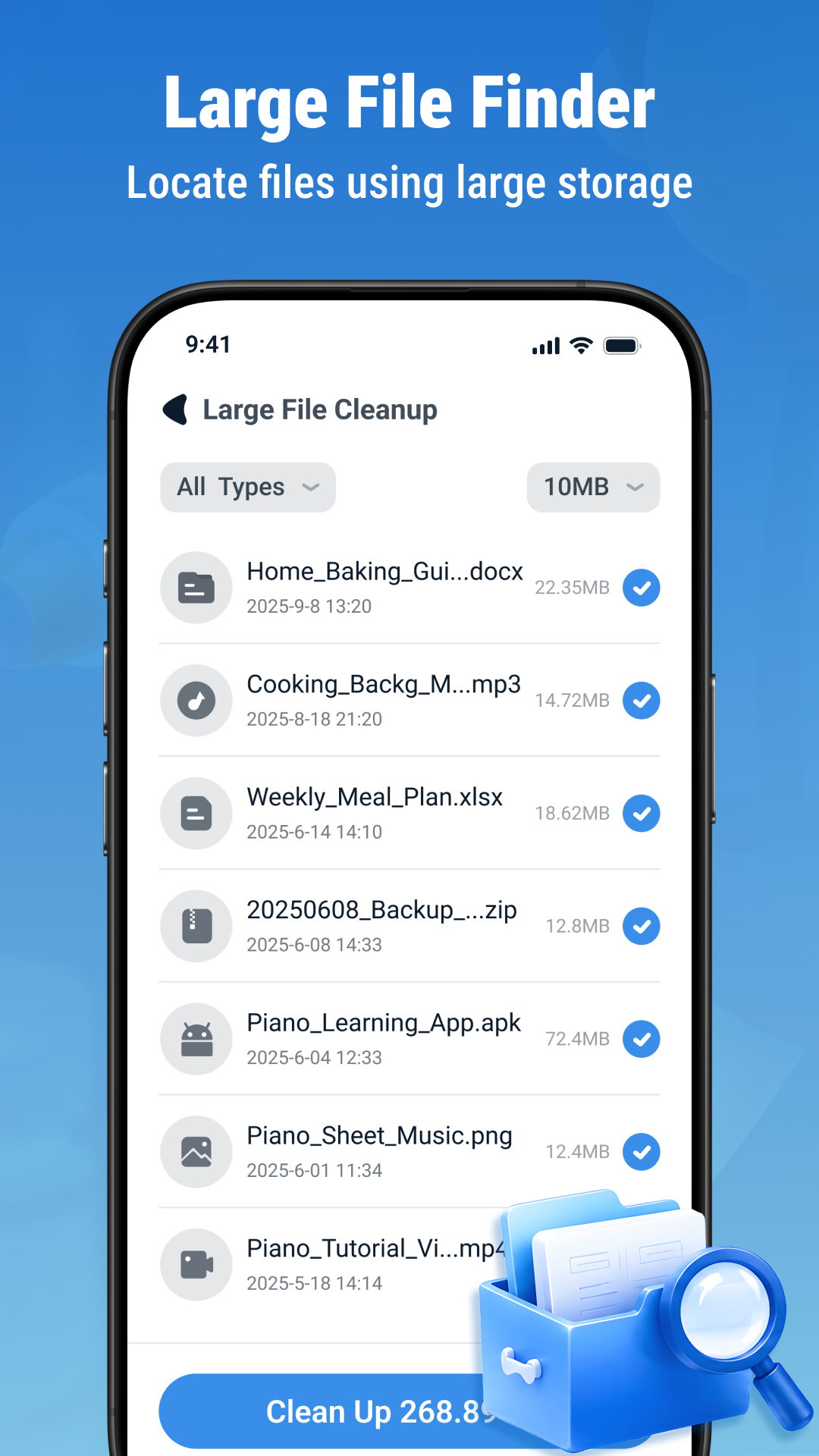 Large File Finder
